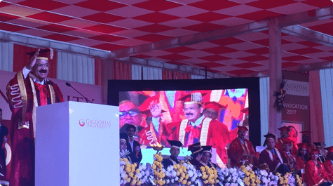 Venkaiah Naidu in Galgotias University